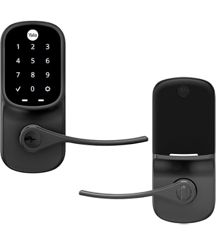 Yale Assure Lever, Wi-Fi Smart Door Lever (for Doors with no