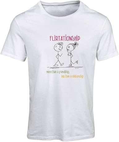 Lepni Me T Shirt Femme Flirtationship Flirt Datant Des Vetements Des Dictons Droles Des Citations Sur L Amour Et La Vie Amazon Fr Vetements Et Accessoires