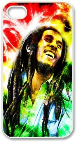 Goopuer Design CTSLR Music &amp; Singer Series Protective Snap-on Hard Back Case Cover for iPhone 4 &amp; 4S - 1 Pack - Bob Marley &amp; Rasta, Reggae - 36