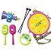 5 PCS Baby Infant Toddler Developmental Toy Kids drum rattles Educational Game