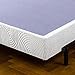 ZINUS Metal Box Spring with Wood Slats, 7.5 Inch Mattress Foundation, Sturdy Steel Structure, Easy Assembly, Full