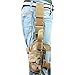 Nehostertfy Tactical Leg Holster, Drop Leg Gun Holster Adjustable Thigh Pistol Pouch(XL) E-CP