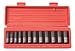 TEKTON 3/8-Inch Drive Deep Impact Socket Set, Inch, Cr-V, 6-Point, 5/16-Inch - 1-Inch, 12-Sockets | 47920 primary