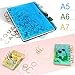 Resin Casting Molds for Notebook Cover A5 A6 A7, 49Pcs Silicone Resin Molds with Bookmark Resin Molds, Book Rings, Finger Cots, Tassels, Droppers Casting Epoxy Resin Molds for Jewelry Valentines Gifts