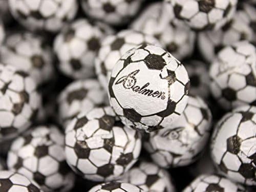 Chocolate Soccer Balls Made In The USA Bulk Candy Chocolate (3 Pounds)