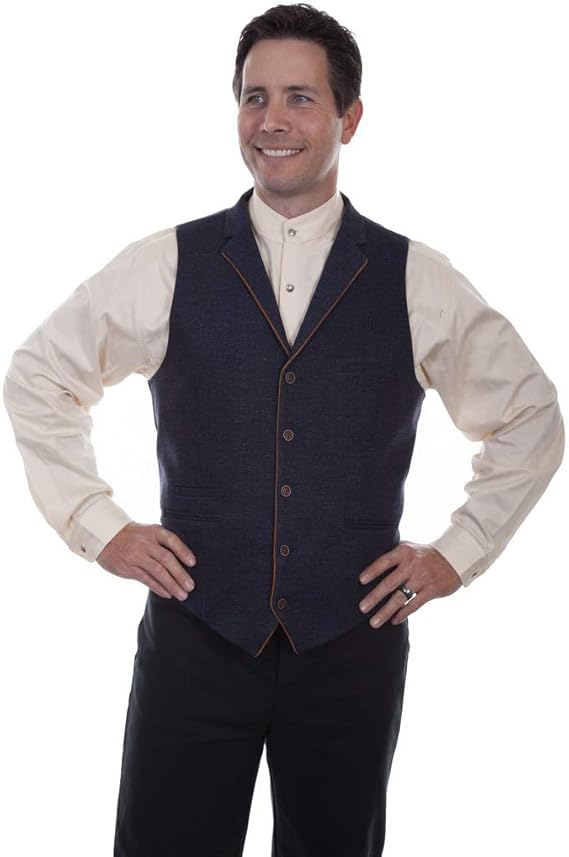 Vintage Wool Vests For Men main image 0