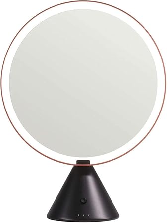 Amazon 照明付きミラー Led テーブルトップ 大きい スマートメイクアップミラー 化粧 化粧台 化粧鏡 A Tiknpol 化粧鏡 通販