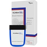 Vgate vLinker BM+ Bluetooth LE OBD2 Scanner Diagnostic Tool for Bimmercode | Code Reader OBD2 Adapter for B-MW, Compatible with Android &amp; iOS &amp; Windows