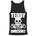 Teddy Swolesevelt Tank Top - Funny Gym Tank Top - Workout Shirt - Bro Tank Top