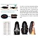 Brazilian Kinky Curly Clip In Hair Extensions 3B 3C Human Clip in Kinky Curly Hair Extensions for African American 120g 7pcs/set (16inch)