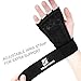 ProFitness Workout Gloves with Straps Best Workout Gloves for Weight Lifting, Gym Workouts (Black, Large)