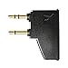 Tranesca QC 45 Airplane Headphone Adapter Compatible with Bose 700 QuietComfort 2 QC3 QC45 QC35 QC15 QC25 QC20 NC700 SoundLink SoundLink II AE2 and More Headphones, Golden Plated 3.5mm Jack