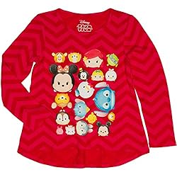 Disney Tsum Tsum Girls Long Sleeve Shirt 4-16