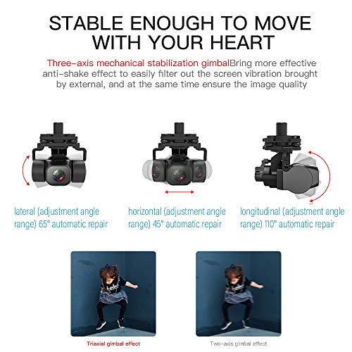 Entweg RC-Drohne, ZLL Beast SG906 PRO 2 GPS-RC-Drohne mit Kamera 4K 3-Achsen-Gimbal-Bürstenmotor 5G WiFi FPV Optischer… – Bild 7