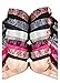 WHITE APPAREL Women's Full Cup Push Up Lace Bras (Pack of 6)