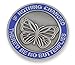 Forge If Nothing Changed There'd Be No Butterflies x Serenity Prayer Gold/Silver Enamel Recovery Coins (Silver Tone (1 Coin))
