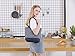 Bagbang Insulated Lunch Bags for Women Girls Cooler Tote Bags Reusable Cute Lunch Box for Adult Waterproof Snack Bags Hand Bag (Blue&White Stripe)