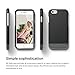 elago iPhone 6 Case, [Glide Limited-Edition][Black/Metallic Dark Grey] - [Mix and Match][Premium Armor][True Fit] – for iPhone 6 Only