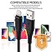 SMALLElectric iPhone Charger Cable, 3ft 5Pack Lightning Cable to UBS A Charging Cable Compatible with iPhone 11 Xs Max XR X 8 Plus 7 Plus 6 Plus SE iPad Pro iPod (Black)