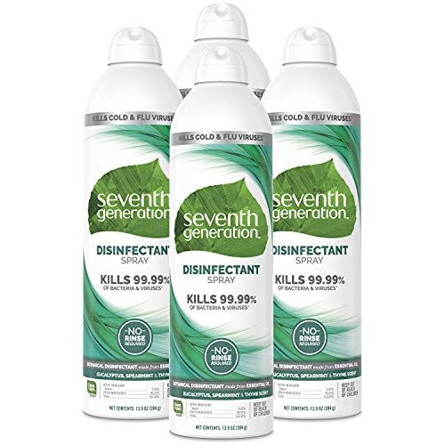 Seventh Generation Disinfectant Spray, Eucalyptus Spearmint & Thyme