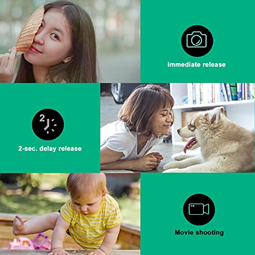 Camera Remote Control Wireless Shutter Release for Canon EOS RP, M50, 90D, SL3 250D, SL2 200D