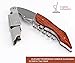 Simplife Waiters Corkscrew Wine Opener Premium Rosewood All-in-one Corkscrew Professional Restaurant Quality Bottle Opener and Foil Cutter