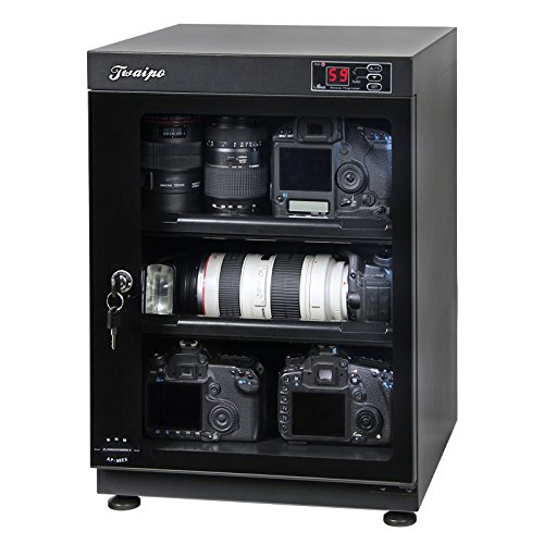 HFS 68L Digital Control dehumidify dry cabinet box Lens Camera equipment storage