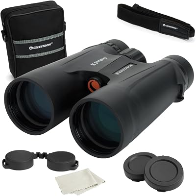 Celestron Outland X 10x50 Roof Prism Binoculars Black