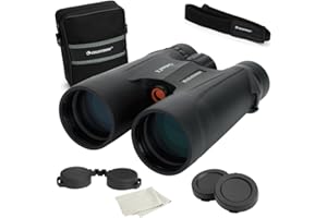 Celestron - Outland X 10x50 Binoculars – Ideal for Birding and Outdoors – 50mm Objective Lenses – 5.6° Field of View – BaK-4 
