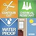Danger Legofield Door Warning Sign - Vinyl Decal Wall Decor for Brick Builders Rooms AFOL (Small - 7x10.5)