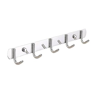 Amazon Foccoe ウォールハンガー キッチンツールフックステンレス製