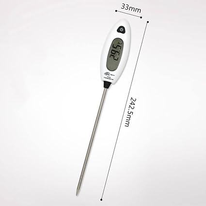 SLB Works Home Kitchen LCD Digital Thermometer for BBQ Grill Meat Oven Food Cook Meter