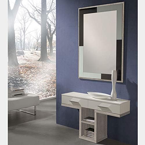 M-020 LINDOS 2 Eingangsmöbel, Holz, Grau/Weiß: Amazon.de: Küche & Haushalt