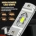 JDM ASTAR Extremely Bright High Power H10 9145 9140 9050 9155 LED Fog Light Bulbs, Xenon White