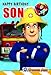 Official Fireman Sam Birthday Card With Pin Button Badge - Son