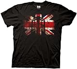 Doctor Who Tardis Union Jack Adult T-Shirt