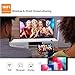 VANKYO Burger 101 Rechargeable DLP Wireless Pico Projector, 2600 LUX Mini Projector Supports 1080P and Wi-Fi Connection, Compatible with iPhone, Android, Laptop for Home Entertainment, Outdoor Moviesthumb 3