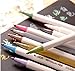 Zcargel Hot Sale Metallic Marker Pens, Set of 10 Colors,For Card Making,DIY Photo Album, use on Any Surface-paper,glass,plastic,pottery (10)