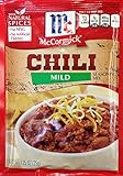 McCormick MILD CHILI Seasoning Mix 1.25oz (5 Packets)