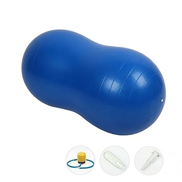 Amazon.com: ZSJZHB Pelota de yoga con forma de cacahuete ...