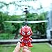 Mini Intelligent Children Flying RC Ball SpiderMan Small Yellow Man Captain America Led Flashing Light Aircraft Helicopter Infrared Induction Toy with Remote Controller - WDLLC