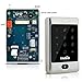 TIVDIO T-AC800 Access Control System Door Keypad Locks Touch Keypad Access Control Keypad Door Lock Outdoor 125KHz Back Light Keypad ID Support 8000 User ( 2 Pack Silver)
