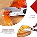 Premium Heavy Duty Kitchen Shears, Multifunction Kitchen Scissors, Latest and Smart Designed, As Sharp As Any Knife, Black-Red (Heavy Duty Kitchen Shears)