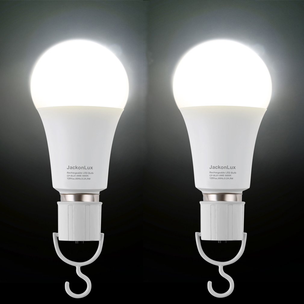 Rechargeable Emergency LED Bulb JackonLux Multi-Function Battery Backup