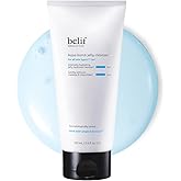 belif Jelly Hydrating Deep Cleanser – Low pH Mild & Gentle Gel-to-Foam Face Wash for Daily Deep Pore Cleansing, Hydrating and Refreshing for All Skin Types, Korean Skincare, (5.4 fl.oz., New Formula)