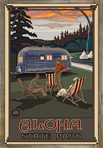 Northwest Art Mall Aloha State Park Michigan Airstream Trailer