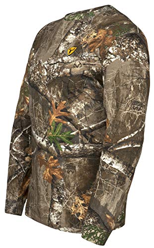 Men's ScentBlocker Long-Sleeve T-Shirt, Realtree Edge X-Large