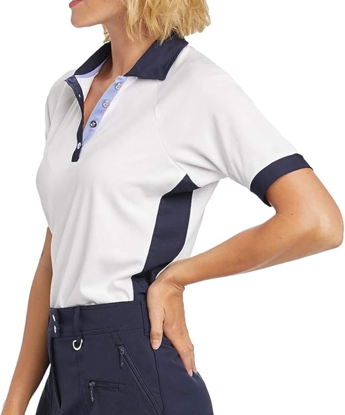 Amazon.com: GG Blue Julie Polo: Clothing