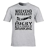Weekend Rugby Forecast Mens T-Shirt