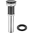 VIGO Vessel Bathroom Sink Pop-Up Drain and Mounting Ring Without ...